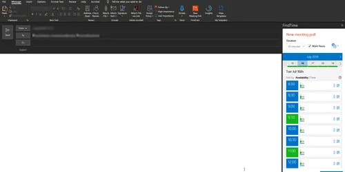 Microsoft Findtime / Meeting Poll