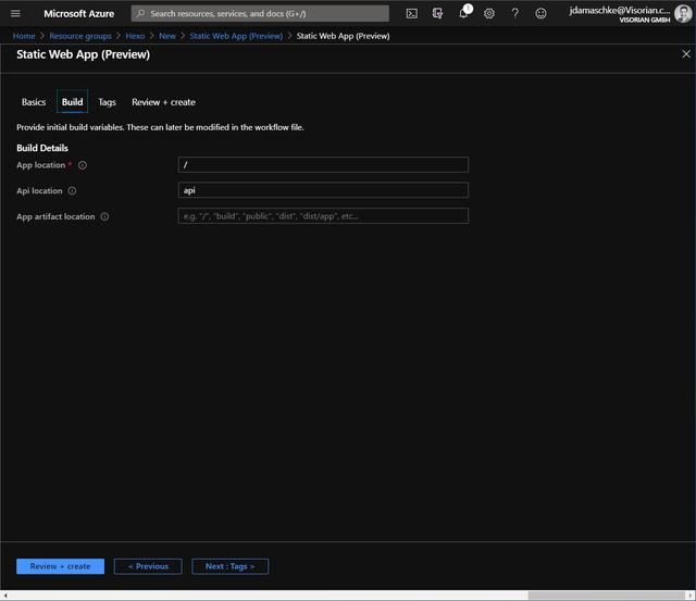 Getting started with Azure Static Web Apps | IT Insights Blog