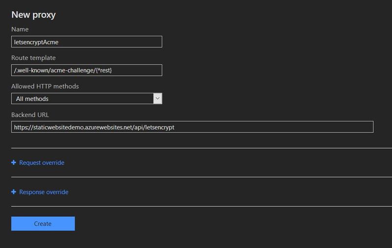 letsencrypt ACME proxy